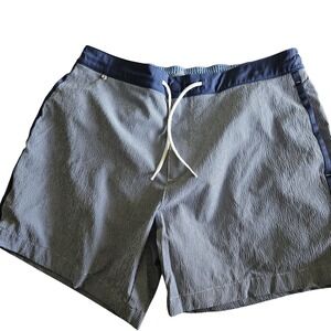 Vineyard Vines Chappy Swim Trunks Men's Medium Gingham Quick Dry Performance